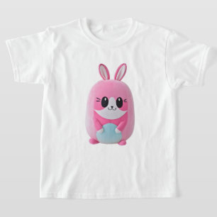 Camiseta Lou Lou. Una criatura cariñosamente rosa.