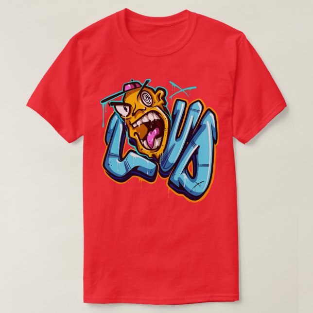 Camiseta Loud (Diseño del anverso)