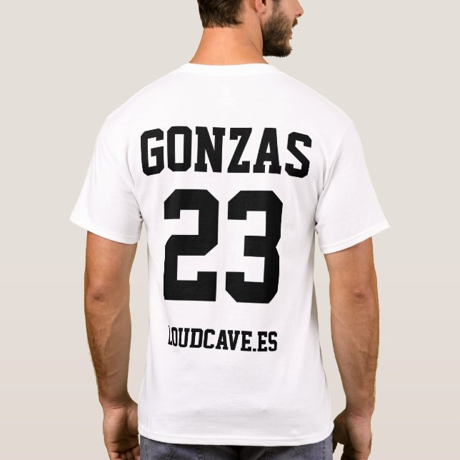 Camiseta Loud Cave - Gonzas (Reverso)