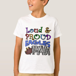 Camiseta Loud Eagle Fan Zebra