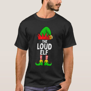 Camiseta Loud Elf Combinación Familiar Navidad
