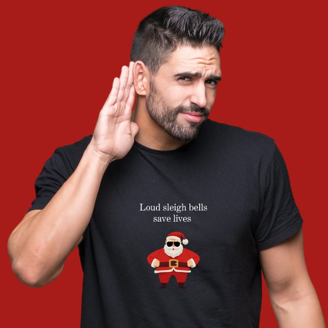 Camiseta Loud Sleigh Bells salva vidas de Navidades de moto (Subido por el creador)
