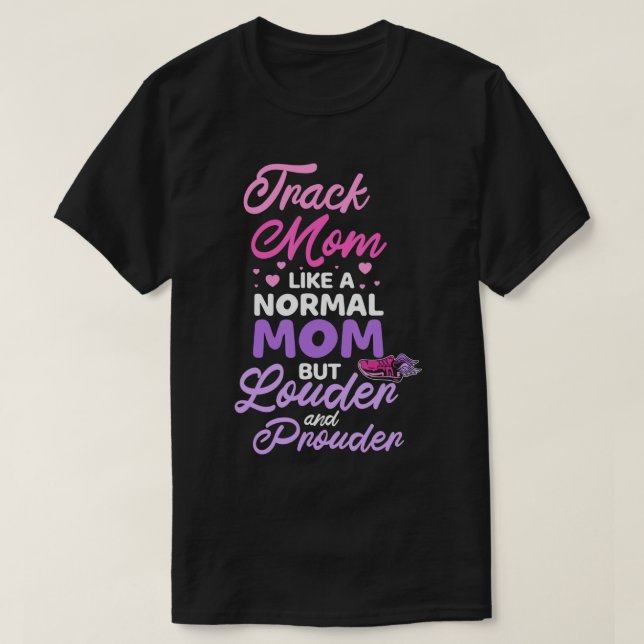 Camiseta Loud Y Orgullosa Pista Que A Mamá Le Encanta El De (Diseño del anverso)