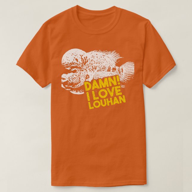 Camiseta Louhan Fish Simple (Diseño del anverso)