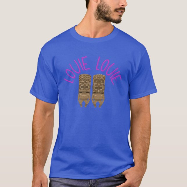 Camiseta Louie Louie "Sittin' in the Lap of Luxury" Pop de  (Anverso)