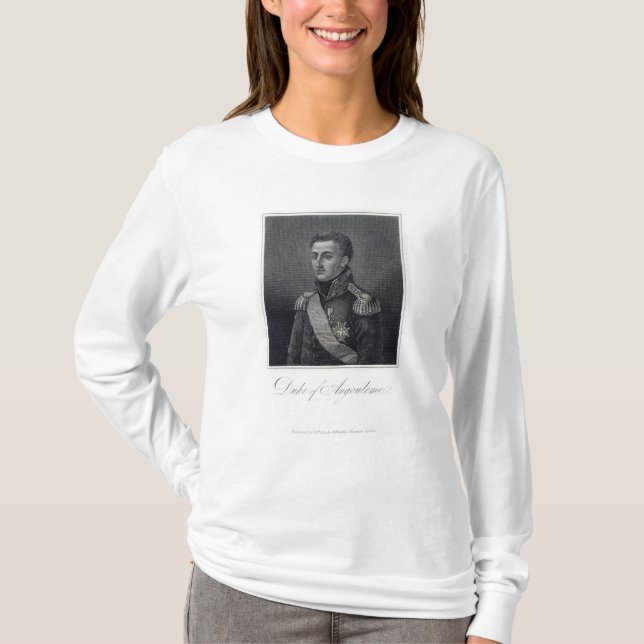 Camiseta Louis-Antoine de Borbón Duque de Angulema (Anverso)