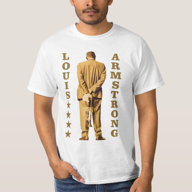 Camiseta Louis Armstrong (Anverso)