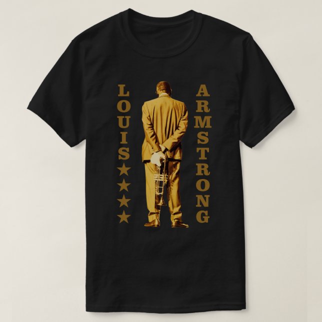 Camiseta Louis Armstrong 3 (Diseño del anverso)