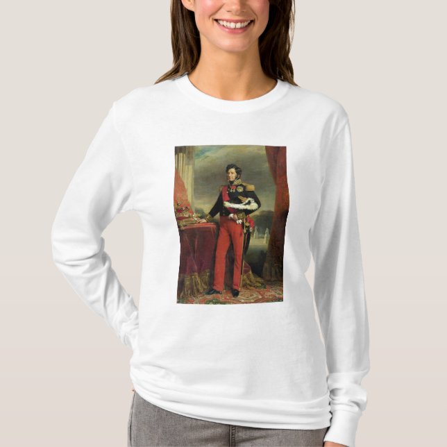 Camiseta Louis-Felipe I, rey de Francia (Anverso)