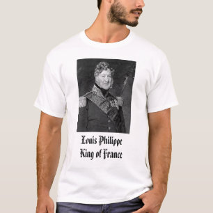 Camiseta Louis Phillippe, rey de Louis Felipe de Francia