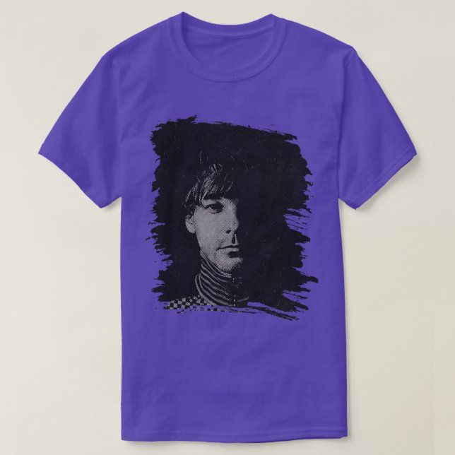 Camiseta Louis Tomlinson Retro poster (Diseño del anverso)