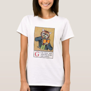 Camiseta Louis Wain, Gato Divertido