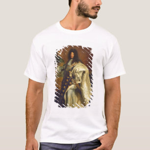 Camiseta Louis XIV en traje real, 1701
