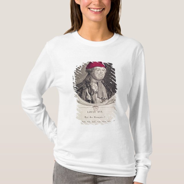 Camiseta Louis XVI que lleva un capo phrygian (Anverso)