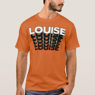 Camiseta Louise Divertido Retro Vintage Atardecer Louise 80