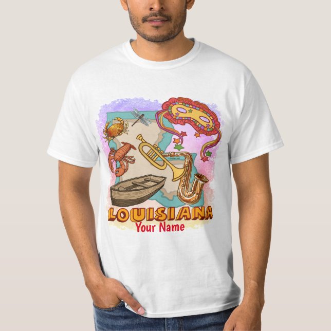 Camiseta Louisiana (Anverso)