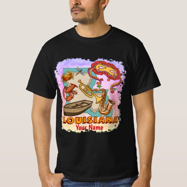 Camiseta Louisiana (Anverso)