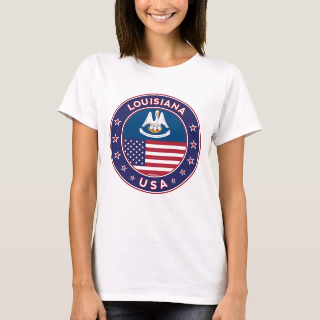 Camiseta Louisiana (Anverso)
