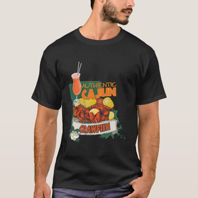 Camiseta Louisiana Auténtico Cajun (Anverso)
