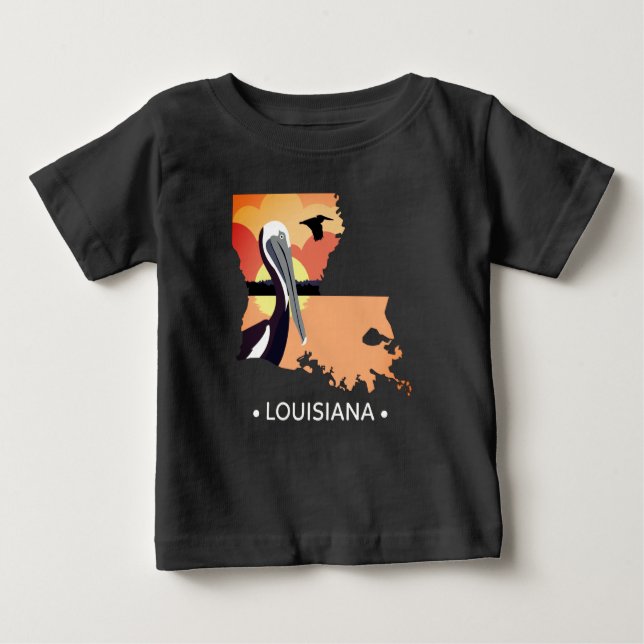 Camiseta Louisiana Baby (Anverso)