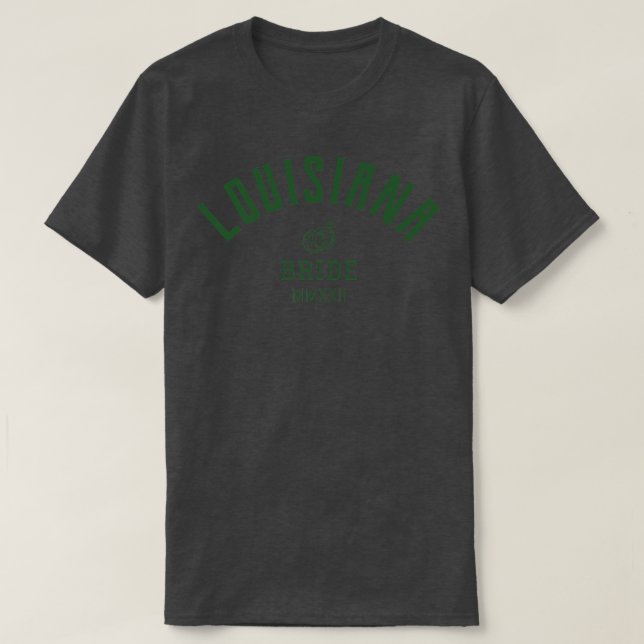 Camiseta Louisiana Bride  Bachelorette  For the Bride  Wedd (Diseño del anverso)