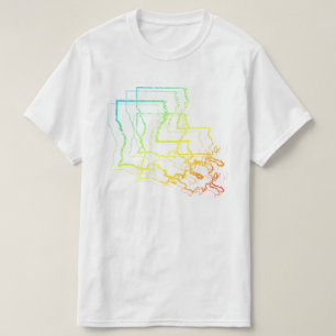 Camiseta louisiana chill blur