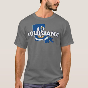Camiseta Louisiana Colored State TShirt