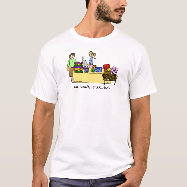 Camiseta Louisiana Compra Personalizado Shirt (Anverso)