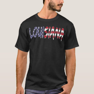 Camiseta Louisiana Estados Unidos Estados Unidos Estados Un