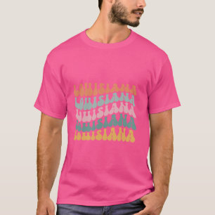 Camiseta Louisiana Estados Unidos Estados Unidos Viajes Lov