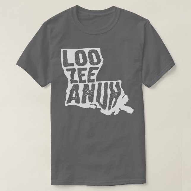 Camiseta Louisiana Nola Estado de Louisiana Louisiana regal (Diseño del anverso)