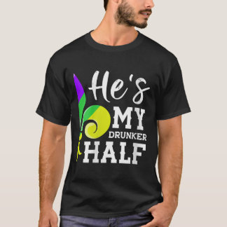 Camiseta Louisiana Pareja Matanza Mardi Gras Hes M