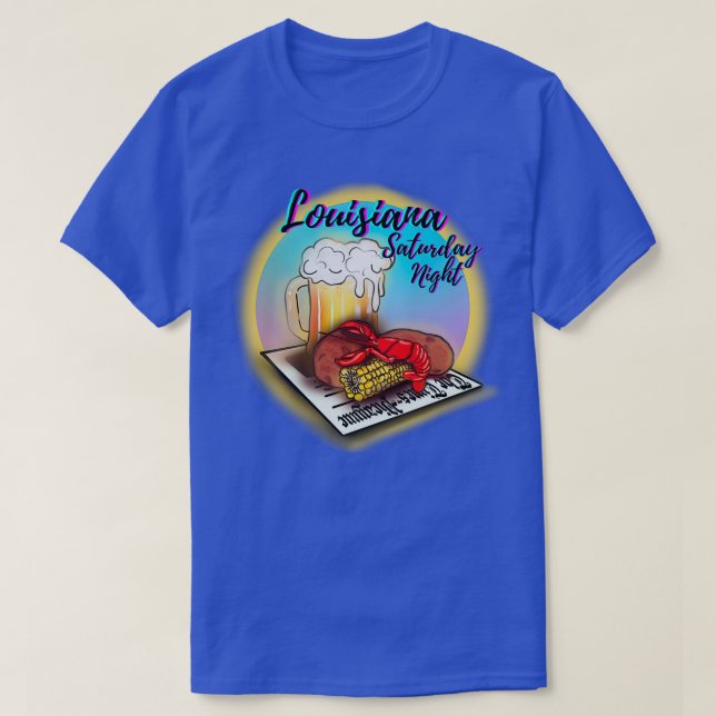 Camiseta Louisiana Saturday Night (Diseño del anverso)