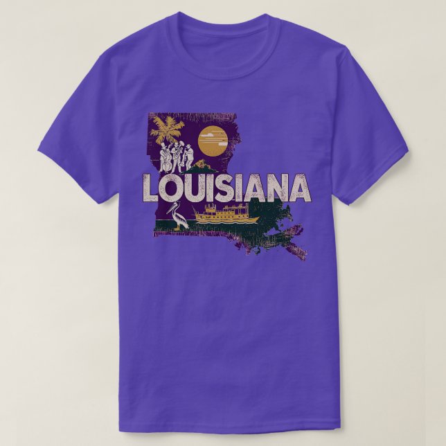 Camiseta Louisiana State TShirt (Diseño del anverso)