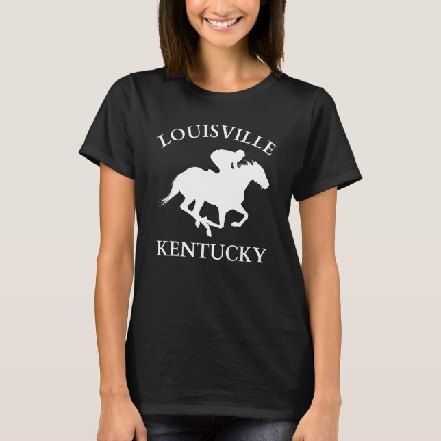 Camiseta Louisville Kentucky Equestrian Horse (Anverso)