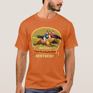 Camiseta Louisville Kentucky Horse Carreras Bourbon Derby R