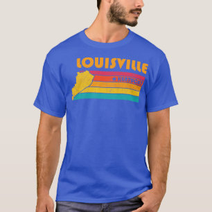 Camiseta Louisville Kentucky Vintage Distresage Souvenir