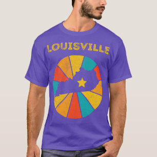 Camiseta Louisville Kentucky Vintage Distresage Souvenir 1