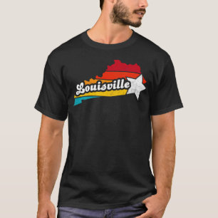 Camiseta Louisville Kentucky Vintage Distresage Souvenir 2