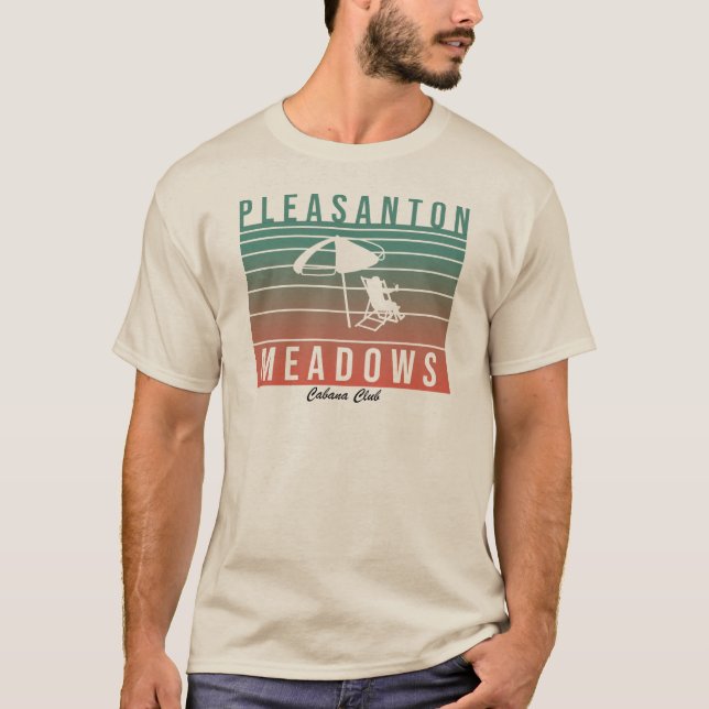 Camiseta Lounge Pleasanton Meadows Vintage (Anverso)