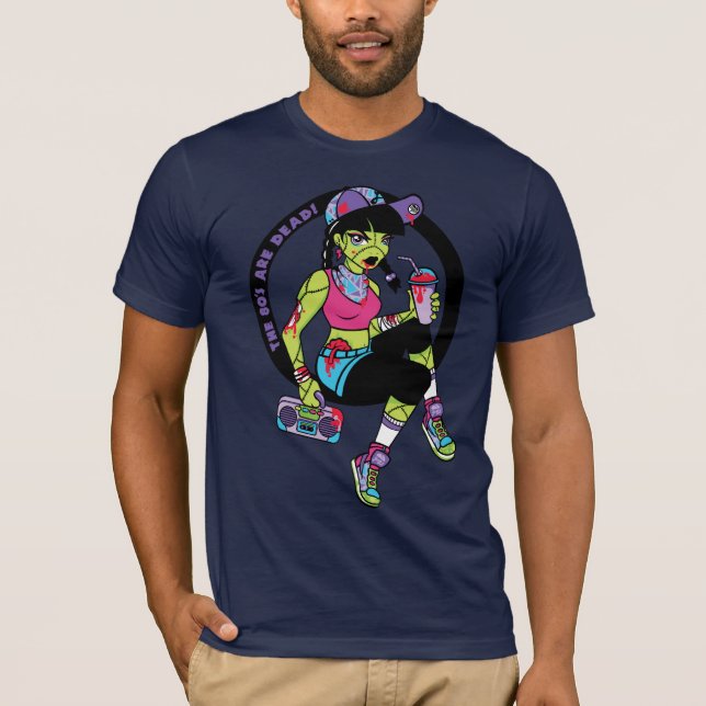 Camiseta LoungeKat - ¡Los 80 están muertos! (hombr (Anverso)