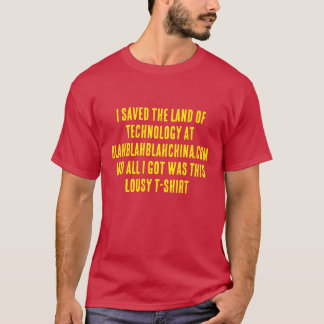 Camiseta Lousy T-Shirt