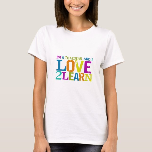 Camiseta Love2Learn (Anverso)