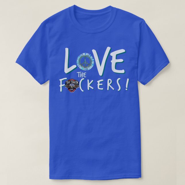 Camiseta LOVE 007 The Farm Liberty Missouri USA Bar Honky-t (Diseño del anverso)