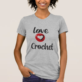 Camiseta Love 2 Crochet