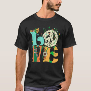Camiseta Love 60's 70s Costume Groovy Hippie Theme Party
