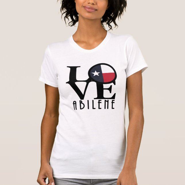 Camiseta LOVE Abilene (impresión frontal) (Anverso)