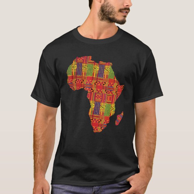 Camiseta Love Africa African Land Map Orgullo Black History (Anverso)