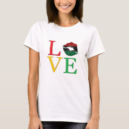 Camiseta LOVE Afrocentric Lips T-Shirt