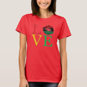 Camiseta LOVE Afrocentric Lips T-Shirt